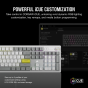 Corsair K70 CORE SE RGB 機械電競鍵盤搭配掌托 - 白色 (CO-KB-K70-CORE-WHT-COR-RED) [預計送貨時間: 7-10工作天]