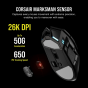 Corsair DARKSTAR WIRELESS RGB MMO 電競滑鼠 - 黑色 (CO-MO-DARKSTAR-WL-BLK-RGB) [預計送貨時間: 7-10工作天]