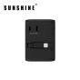 Sunshine - 25W Travel Adapter GaN Fast Charger with Retractable Type-C Cable TRC-25W