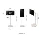 LG - StanbyME 2 便攜式觸控螢幕 (27LX6TDGA)