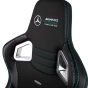 [預購] noblechairs MERCEDES-AMG PETRONAS F1 車隊特別版 電競椅 (NC-GC-EPIC-MERCEDES-LEATHER-BLK) [免費送貨連安裝 / 預計2025年5月下旬出貨]