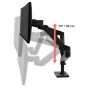 Ergotron LX PRO Dual Stacking Arm 雙螢幕堆疊支架 (黑色) (45-690-292) [預計送貨時間: 7-14工作天]