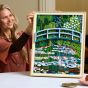 LEGO® ART 31220 Claude Monet – Bridge over a Pond of Water Lilies (Creative,Decoration,Bricks,Gift)