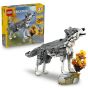 LEGO® Creator 31393 Forest Animals: Gray Wolf (Creative Games,Toys,Bricks,Gift)