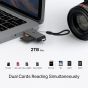 TP-Link - UA430D USB 3.0 Type-C&A 轉 SD 和 microSD 3.0 讀卡器
