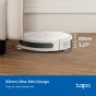 TP-Link - Tapo RV20 Max Plus 5300Pa吸力 MagSlim™ LiDAR導航 掃拖機器人 + 智能集塵箱底座 (白色)