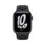Apple Watch Nike Series 7 GPS 41mm 午夜暗色鋁金屬錶殼；煤黑色配黑色Nike 運動錶帶
