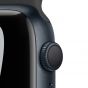 Apple Watch Nike Series 7 GPS 45mm 午夜暗色鋁金屬錶殼；煤黑色配黑色Nike 運動錶帶