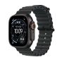 Mox 尊享 - Apple Watch Ultra 3 (GPS + 流動網絡) 49 毫米黑色鈦金屬錶殼及黑色海洋錶帶