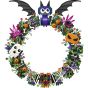 LEGO® Iconic 40825 Halloween Wreath (DIY,Home Decoration,Bricks,Gift)