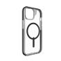 ZAGG Santa Cruz Snap Case (MagSafe) iPhone 15 透明黑邊