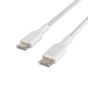 Belkin BoostCharge USB-C 至 USB-C 編織充電線纜 1米 4176941