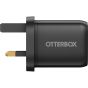 OtterBox USB-C 雙輸出快速耐用插牆式電源轉換器 (Type G) - 65W (45W + 20W) (黑色)