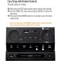 SOUNDFREAQ Sound Rise II 藍牙鬧鐘音箱 黑色