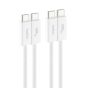 Belkin BoostCharge USB-C 至 USB-C 編織連接線 (60W/1.5米/2件裝)