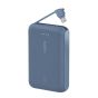 [3C CCC 認證] Belkin BoostCharge 便攜式行動電源 10K + 內置USB-C充電線