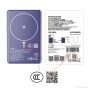 [3C 認證及可追溯二維碼] inno3C M6 超薄磁吸無線充移動電源 5000mAh [藍色 / 橙色]