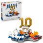 LEGO® Editions 43013 Kylian Mbappé – Soccer Highlights (Model,Decoration,Bricks,Gift)
