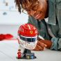 LEGO® Editions 43014 Scuderia Ferrari HP Charles Leclerc Helmet (Vehicle,Decoration,Bricks,Gift)