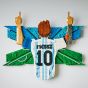 LEGO® Editions 43018 Lionel Messi – Celebration (Sport Games,Home Decoration,Bricks,Gift)