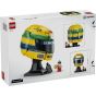 LEGO® Editions 43024 Ayrton Senna Helmet (Creative Toys,Home Decoration,Bricks,Gift)