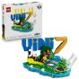 LEGO® Editions 43027 Vini Jr. – Soccer Highlights (Model,Decoration,Bricks,Gift)