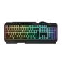 Micropack 4 In 1 Wired Rainbow Gaming Keyboard and Mouse Combo GC-410-EN-BK