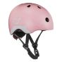 Scoot & Ride - 可調校兒童頭盔連LED閃燈 XXS-S (歐洲頭形) - 玫瑰粉猫猫/玄鐵灰熊熊 SR-BabyH-XXS-S-E-MO