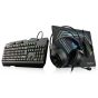 Micropack 4 In 1 Wired Rainbow Gaming Keyboard and Mouse Combo GC-410-EN-BK