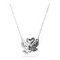 Swarovski - Swan 鏈墜, 天鵝, 黑色, 多種金屬潤飾 (5705721)