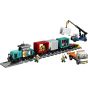 LEGO® City 60509 Harbor Freight Train with Crane & Truck (Creative Games,Train Toys,Bricks,Gift)