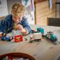 LEGO® City 60509 Harbor Freight Train with Crane & Truck (Creative Games,Train Toys,Bricks,Gift)