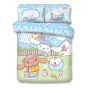 Uji Bedding - 1200針全棉卡通床品套裝 - 玉桂狗 (多款尺寸) 62S-CN2603-MO