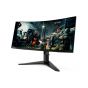 Lenovo - G34w-10 WLED Ultra-Wide Curved Gaming Monitor