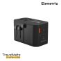 Elementz - TravelMate ProFlex 70W Travel Adapter PT-D70