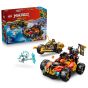 LEGO® Ninjago 71864 Kai and Cole's Combiner Vehicles (Ninga Games,Toys,Bricks,Gift)