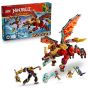 LEGO® Ninjago 71868 Wyldfyre's Transforming Dragon Mech (Ninga Games,Toys,Bricks,Gift)