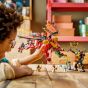 LEGO® Ninjago 71868 Wyldfyre's Transforming Dragon Mech (Ninga Games,Toys,Bricks,Gift)