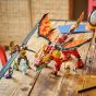 LEGO® Ninjago 71868 Wyldfyre's Transforming Dragon Mech (Ninga Games,Toys,Bricks,Gift)
