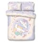 Uji Bedding - 1700針全棉卡通床品套裝 - Cinnamoroll (多款呎碼) 72S-CN2601-MO