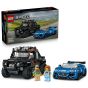 LEGO® Speed Champions 77264 Jaguar Project 7 & Land Rover Defender (Home Decoration,Racing Model,Bricks,Gift)