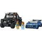 LEGO® Speed Champions 77264 Jaguar Project 7 & Land Rover Defender (Home Decoration,Racing Model,Bricks,Gift)