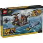 LEGO® Jurassic World 77983 Mosasaurus Dinosaur Boat Attack (Dinosaur,Boat,Bricks,Gift)