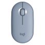 Logitech - Pebble M350 纖薄靜音無線滑鼠 (石墨灰/珍珠白/玫瑰粉/霧靄藍/薄荷綠/迷霧灰/午夜藍/星暮紫)