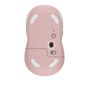 Logitech - 經典M650 靜音無線滑鼠 - 玫瑰粉