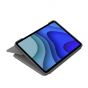 Logitech - Folio Touch 配備觸控板背光鍵盤保護殼適用於iPad Pro 11 英吋(第 1 代和第 2 代)