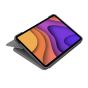 Logitech - Folio Touch 配備觸控板背光鍵盤保護殼適用於iPad Air (第 4 代)