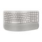 Logitech WAVE KEYS 人體工學鍵盤 (中文版) - 迷霧灰