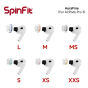 SpinFit - AuraFine Silicone Eartips For Apple Airpods Pro 3 (5 size)