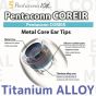 Pentaconn - COREIR Ti Alloy Titanium In-Ear Upgrade Eartips (1pair) (4 size)